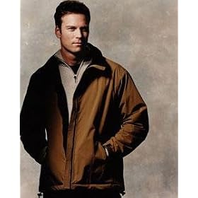 Mens Three-Season Sport Jacket GOLD TOBACCO - L by Devon & Jones