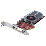 AMD FIREMV TM 2250 Graphics Card. FIREMV 2250 PCIE X16 LP 256MB DMS-59 TO DUAL DVI-I/SVID 2.3X6.6IN V-CARD. 256MB