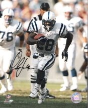 Marshall Faulk Autographed/Hand Signed Indianapolis Colts 8x10 Photo
