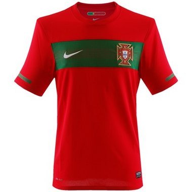 Nike Portugal H-Trikot JR ro/grü 381692-611 WM2010, Größe: XL