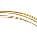 14K Gold Filled Wire Half Round/Half Hard 22 Gauge-5 Ft