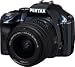 Pentax K-x 12.4MP Digital SLR with 2.7 inch LCD and 18-55mm f/3.5-5.6 AL Lens (Navy)
