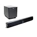 Energy Power Bar Soundbar with Wireless Subwoofer (Satin Black, 2)