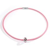 TitaniumBalanceSportNecklaceforWomenMenUnisexHotPinkAdrenalineRush