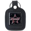 PBR: Rodeo Square Leather Key Ring - 0 0 Fan Shop Sports Team Merchandise