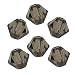 Swarovski Crystal Bicones 5301 4mm Smokey Quartz Beads (50)