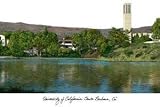 University of California, Santa Barbara Lithograph 14x10 Limited Edition Unframed Lithograph