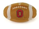 Ohio State University Buckeyes Plush Football Dog Puppy Toy Squeaker