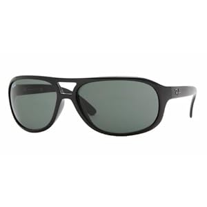 Ray-Ban RB4124 Aviator Wrap Sunglasses