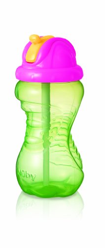 Nuby スーパー・フリップイットボトル 420ml/グリーン FDNB997001