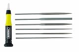 Files & Rasps: General Tools 707476 6-Piece Swiss Pattern Neddle File Set