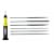 General Tools 707476 6-Piece Swiss Pattern Neddle File Set