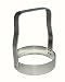 Rada Cutlery Plain Food Chopper (Non-Serrated), Aluminum, Made in USA, Kwik-Kut