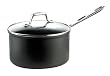 Emeril Hard Anodized 3-Quart Non-Stick Sauce Pan with Glass Lid