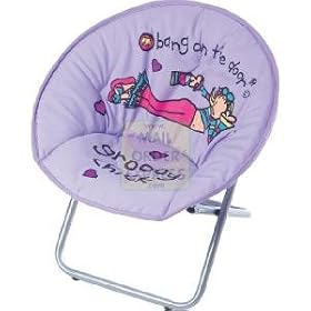Bang On The Door Metal Folding Chair  - Lilac