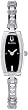 Bulova Women's 96T15 Silver Stainless-Steel Quartz Watch with Black Dial