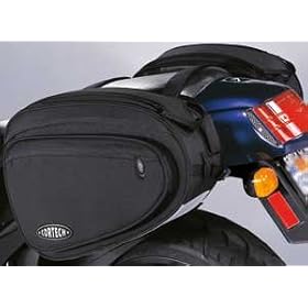 Cortech Sport motorcycle saddlebags black - 82-332