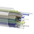 Bullseye 2mm Transparent Stringer Assortment-COE 90