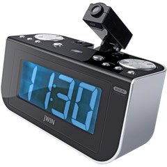 jWIN JL360 Projection Alarm Clock with AM/FM Radio
