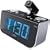 jWIN JL360 Projection Alarm Clock with AM/FM Radio