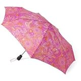totes® SunGuardTM Auto Open Auto Close Umbrella, Paisley Pink