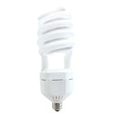Sunlite 65 watt (300 Watt Equiv.) SL65/65K Spiral Compact Fluorescent Lamp Day Light Color Medium Base