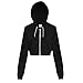 Awdis Just Hoods Womens/Ladies Girlie Cropped Full Zip Hoodie Jacket