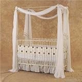 venetian 3 in 1 crib antique white