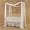 Bratt Decor Venetian Iron Crib Color: Antique White