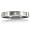 Mens and Ladies 4mm Stainless Steel Wedding Band, Size 4 to 13