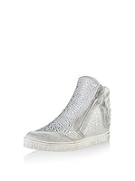 WOZ? Zapatillas abotinadas (Hielo / Plata)
