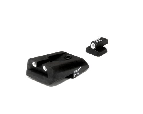 Novak Compact 3 Dot Front And Rear Night Sight Set, 9 mm