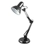 Lloytron L946BH Hobby Desk Lamp, Black Chrome