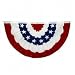 Red-White-Blue Stripes & Stars Illusion Full Fan