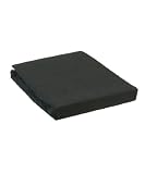 from towelsrus Massage Couch Cover WITH Face Hole, Black