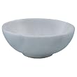 Handmade Decorative Polished Hotan Jade Bowl In Smoky White