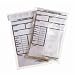 MMF Industries Cash Transmittal Bags, Self-Sealing with Permanent Adhesive, 6 x 9 Inches, Clear, 500 Bags Per Box (236006920)