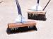 Tools & Hardware : 12" Flat Wire Steel Broom with Aluminum Handle
