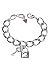 Guess - UBB81047 - Bracelet Femme - Métal Argent - Breloques - Cadenas et Clé - 18 cm