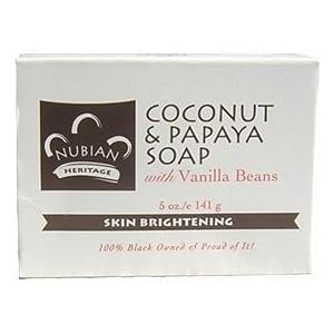 Nubian Heritage Bar Soap Coconut And Papaya 5 oz ( Multi-Pack)