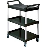 Compact Utility Trolley White finish.