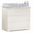 The Atlantic Furniture Windsor 3 drawer Changing Dresser - Natural Maple