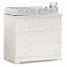 The Atlantic Furniture Windsor 3 drawer Changing Dresser - Natural Maple