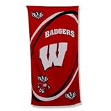 Wisconsin Badgers Beach Towels - 30 x 60