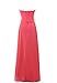 Grace Lee Women's Sweetheart Long Chiffon Prom Evening Dresses