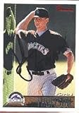 John Thompson, Colorado Rockies Autographed Card