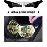 Ducati 1098 (2007, 2008, 2009, 2010) Headlight Vinyl Film Covers by LAMIN-X ( YELLOW... by Lamin-x