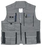 Tenba PV2020GS 100% Gray Cotton Photo Vest Size Small