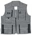 Tenba PV2020GS 100% Gray Cotton Photo Vest Size Small