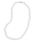 20 14k Yellow Gold 5.5-6mm (A) Akoya Pearl Necklace